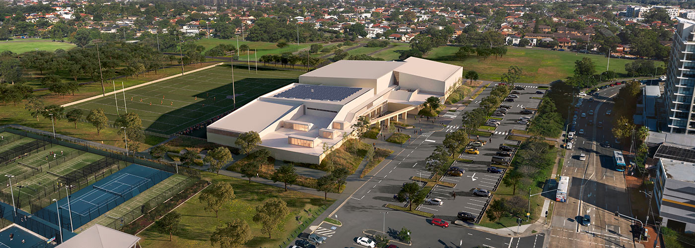 Artist impression of the Heffron Centre