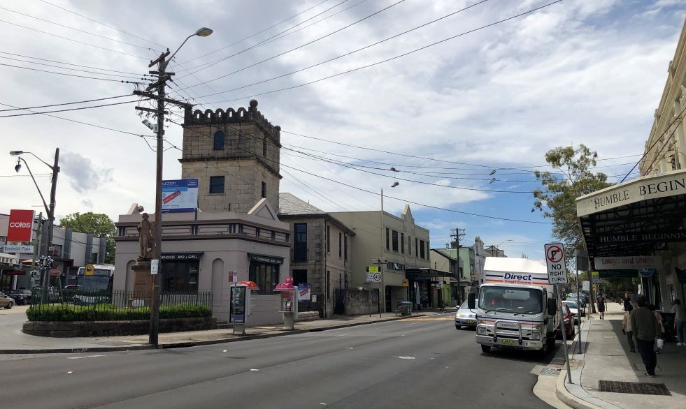 Royal Randwick Shopping Centre - Before: Royal Randwick Shopping Centre - Before perspective