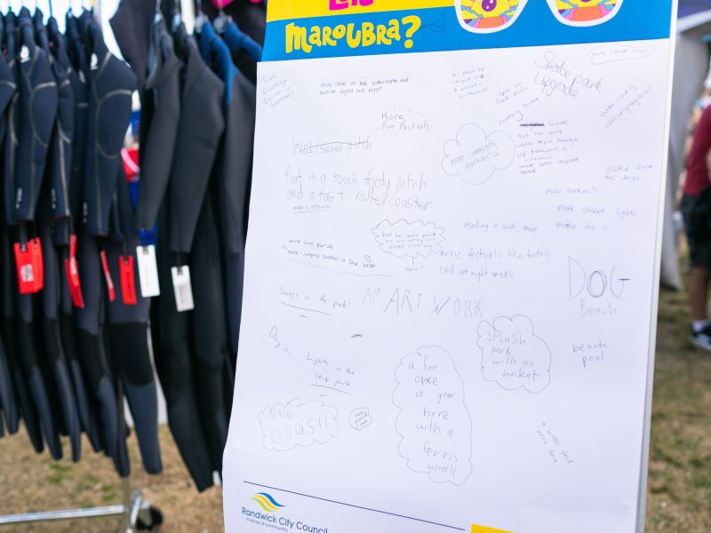 Capturing young voices at Beach Breaks, Maroubra