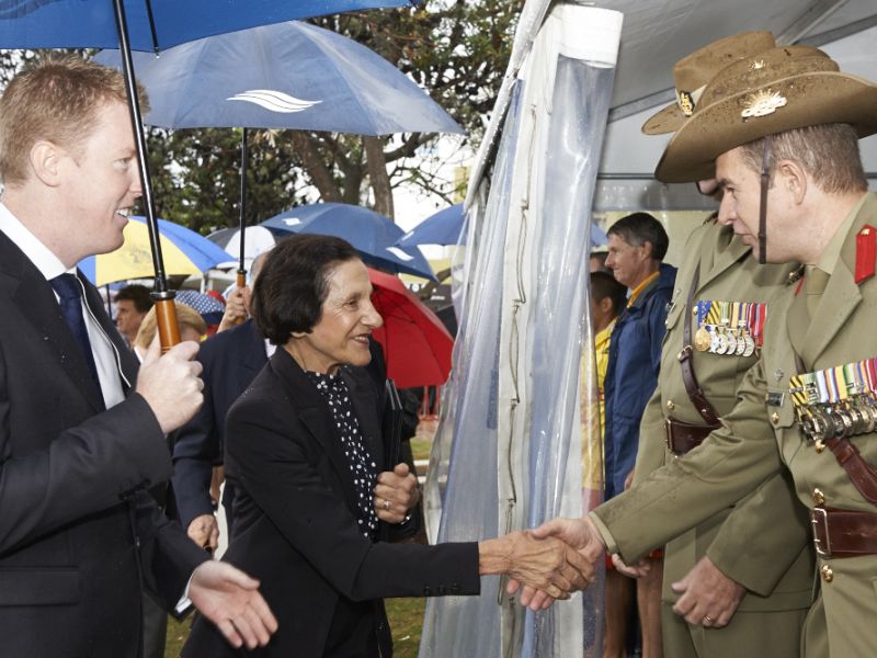 Fallen Lifesavers Memorial official opening 27 April 2014