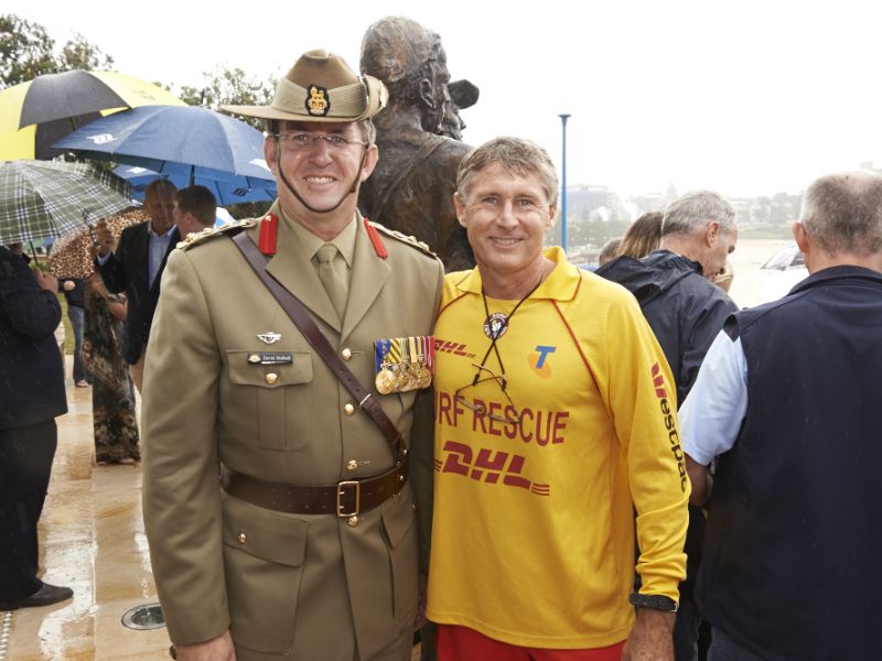 Fallen Lifesavers Memorial official opening 27 April 2014