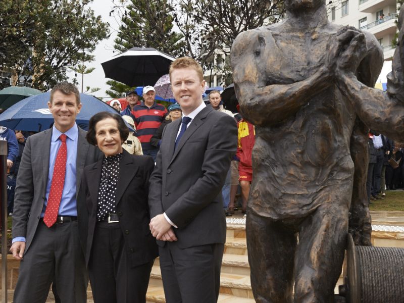 Fallen Lifesavers Memorial official opening 27 April 2014