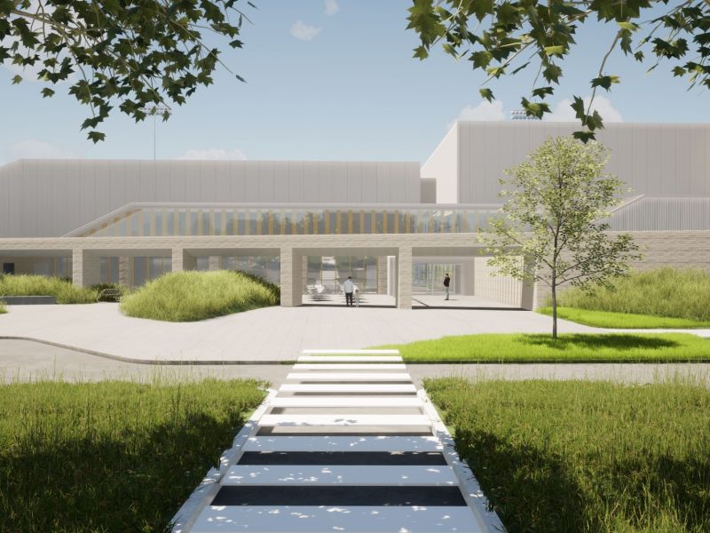 Artist impression of the Heffron Centre