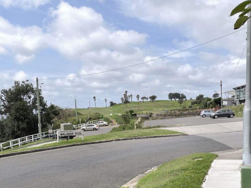 Artist impression of the proposed amenities building showing its proposed location in context of the environment.