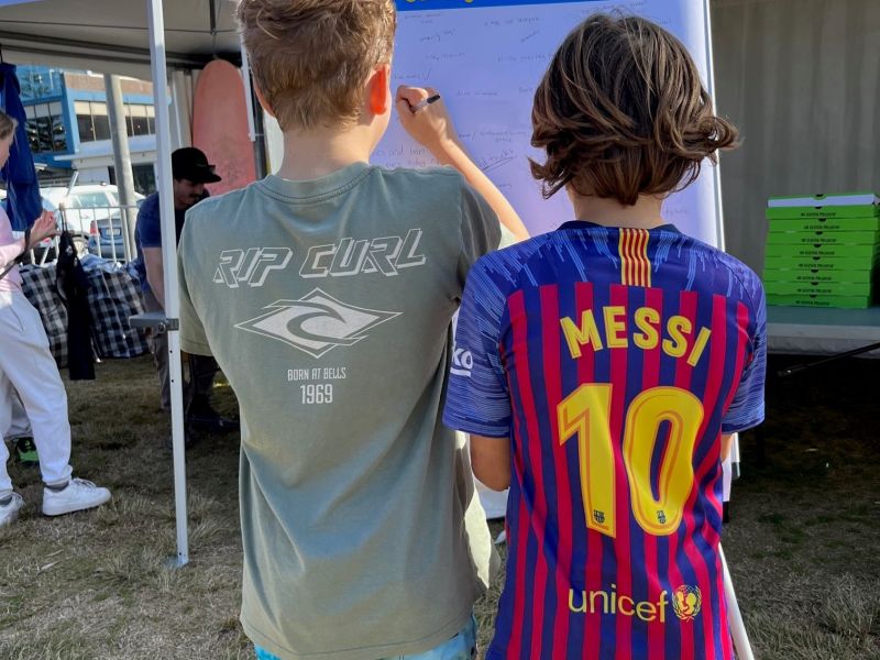 Capturing young voices at Beach Breaks, Maroubra