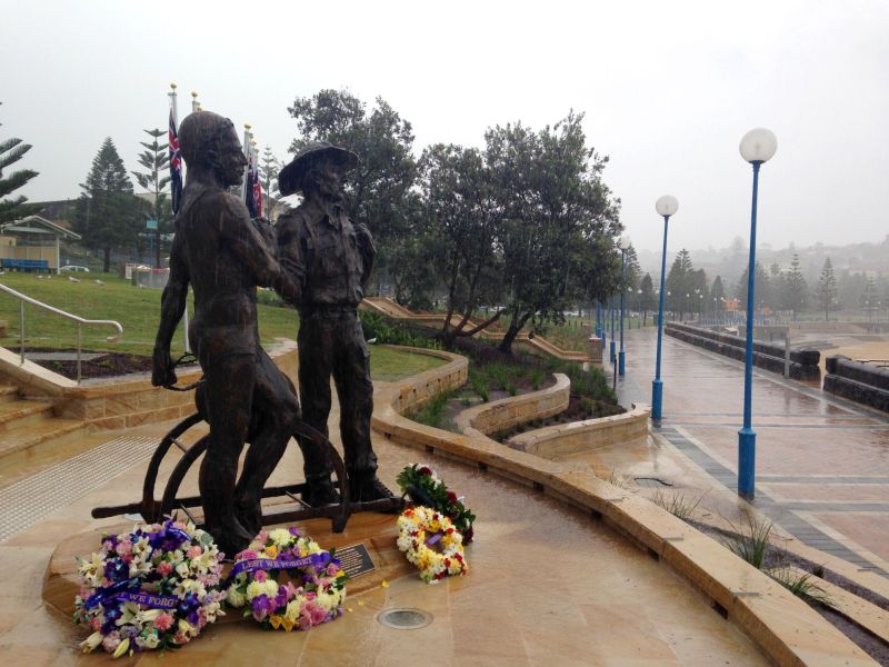 Fallen Lifesavers Memorial official opening 27 April 2014