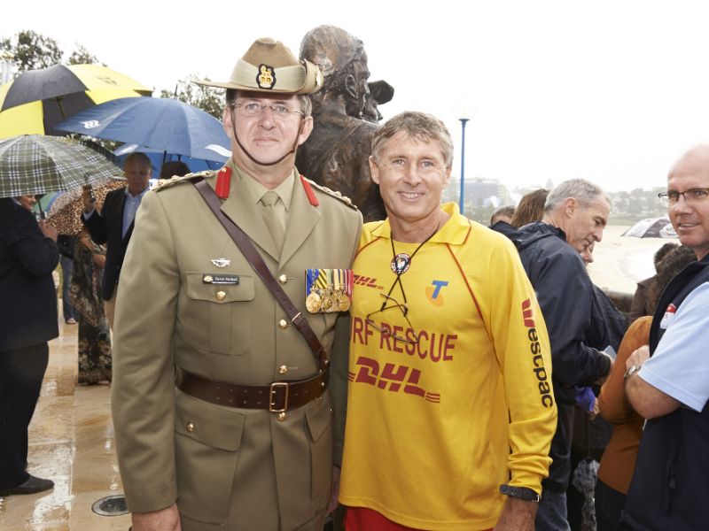 Fallen Lifesavers Memorial official opening 27 April 2014