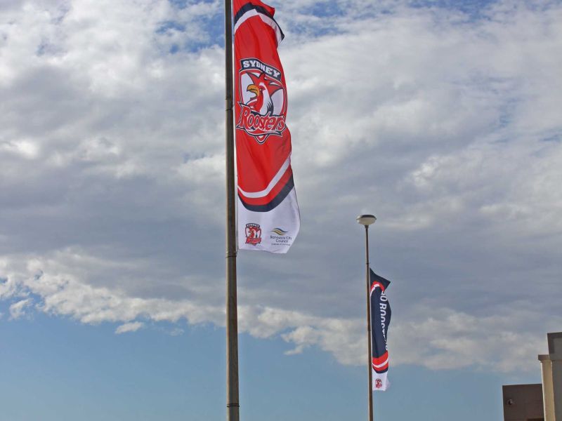 Roosters Banners At C Lovelly