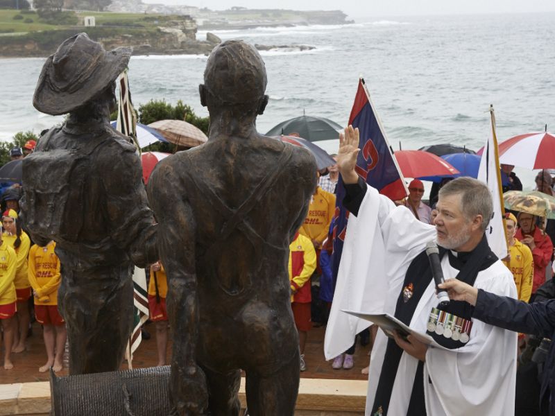 Fallen Lifesavers Memorial official opening 27 April 2014
