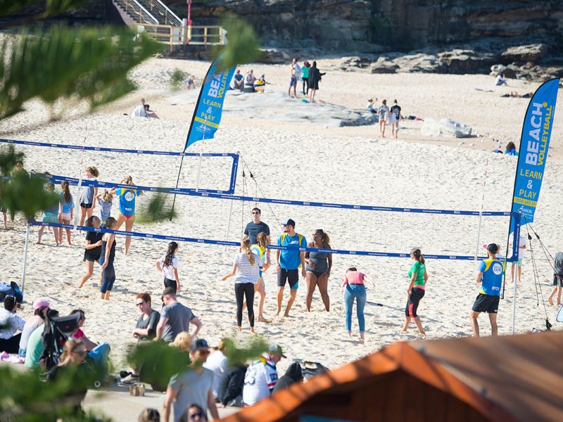 Beach volleyball