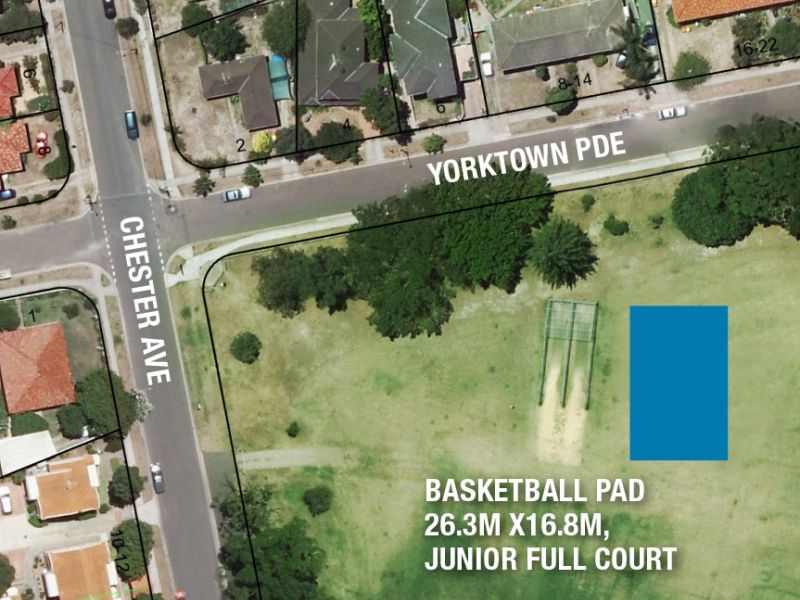 Location for the new court