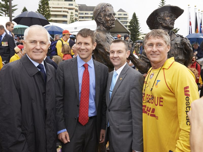 Fallen Lifesavers Memorial official opening 27 April 2014