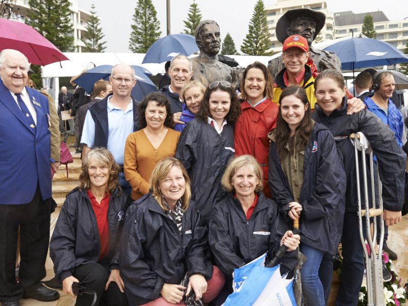 Fallen Lifesavers Memorial official opening 27 April 2014