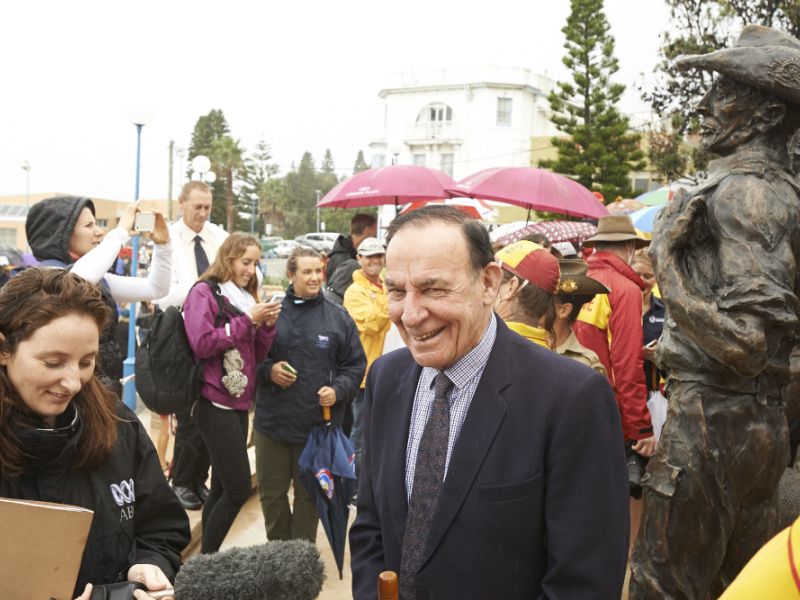 Fallen Lifesavers Memorial official opening 27 April 2014