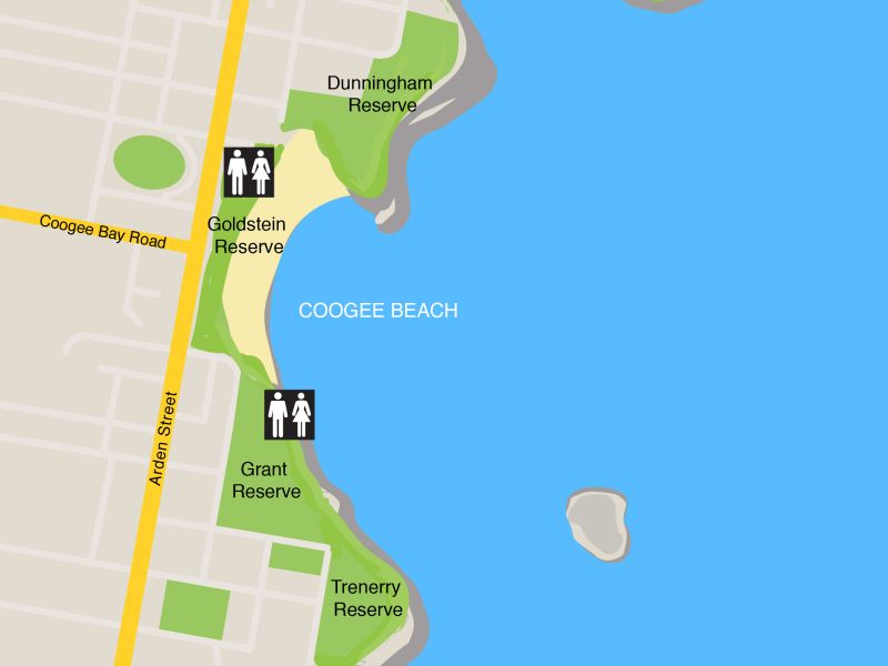 Coogee Parks Map