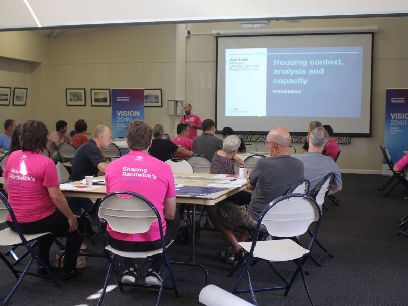 Vision 2040 community workshop
