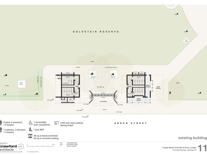 Current amenities plan
