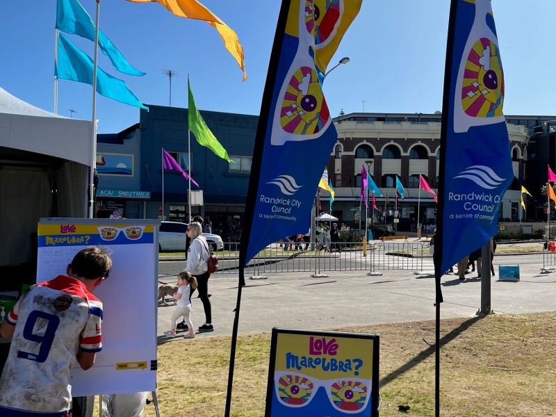 Capturing young voices at Beach Breaks, Maroubra