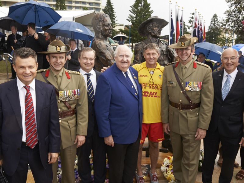 Fallen Lifesavers Memorial official opening 27 April 2014