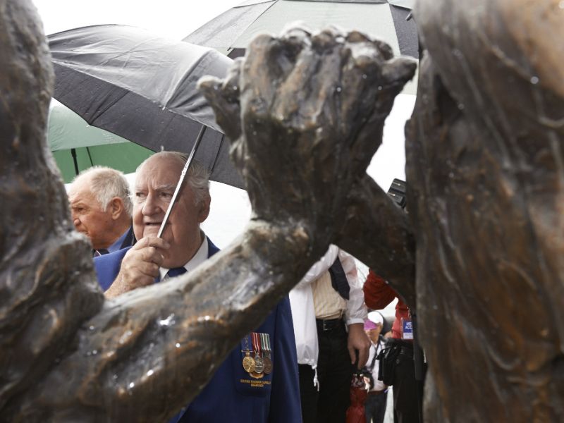 Fallen Lifesavers Memorial official opening 27 April 2014