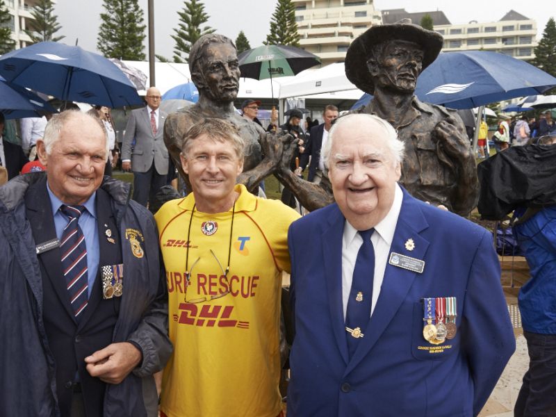 Fallen Lifesavers Memorial official opening 27 April 2014