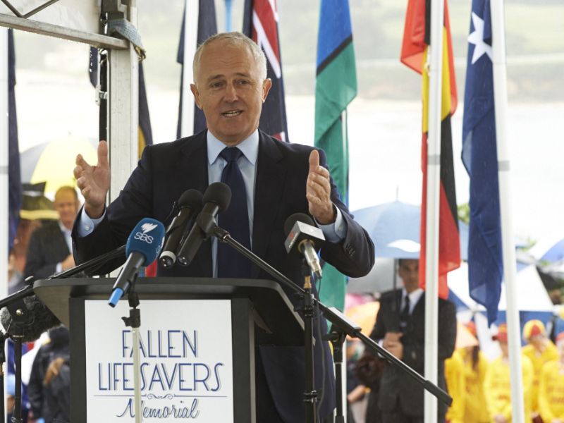 Fallen Lifesavers Memorial official opening 27 April 2014