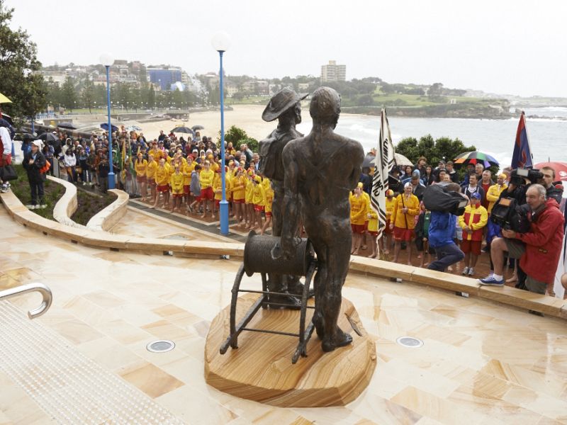 Fallen Lifesavers Memorial official opening 27 April 2014